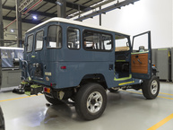 The FJ Company 1980 FJ43 67982 Cadet Blue - Restoration